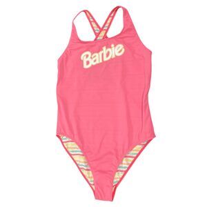 Roxy Girl X Barbie One Piece Swim Suit Size 16